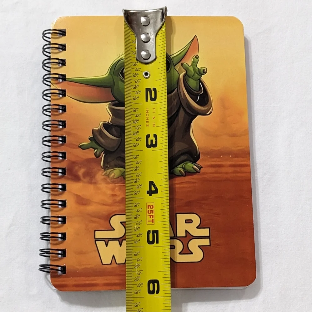 Star Wars Baby Yoda Small Spiral Notebook, NEW